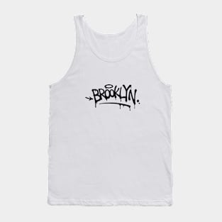 Brooklyn Graffiti (black) Tank Top